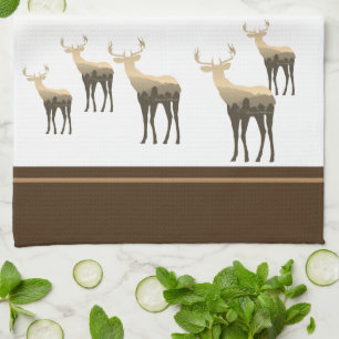 Kitchen Towel-The Deer Tea Towel