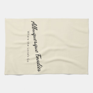 Kitchen Towel with Albuquerque Foodies Logo