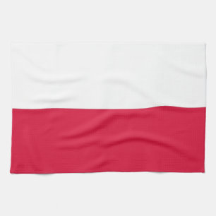 Kitchen towel with Flag of Poland