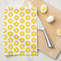 Kitchen Towel - Yellow Florets