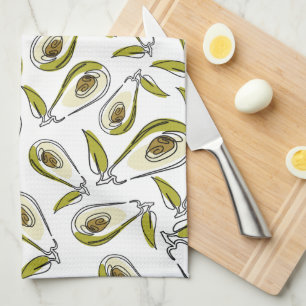 Kitchen Towels Avocado