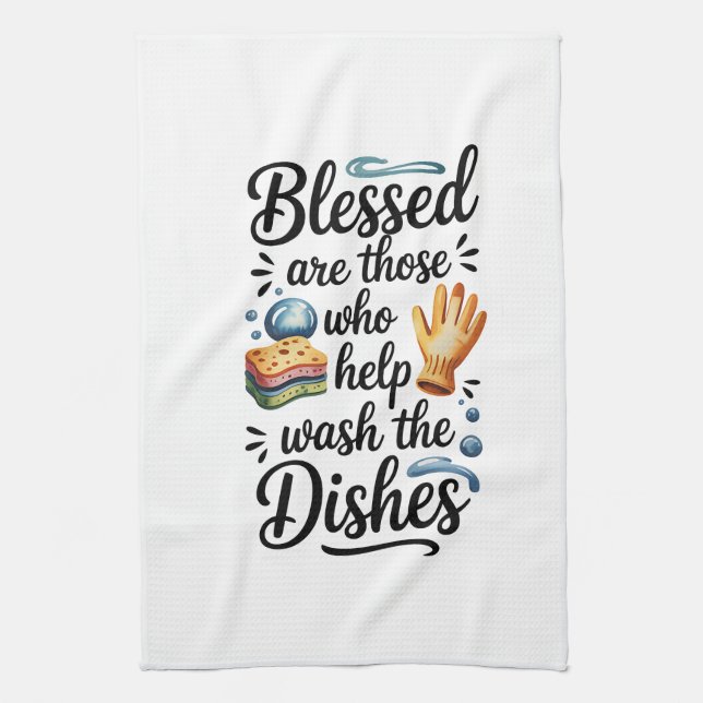 Kitchen Towels-Funny Quote Kitchen Towel (Vertical)