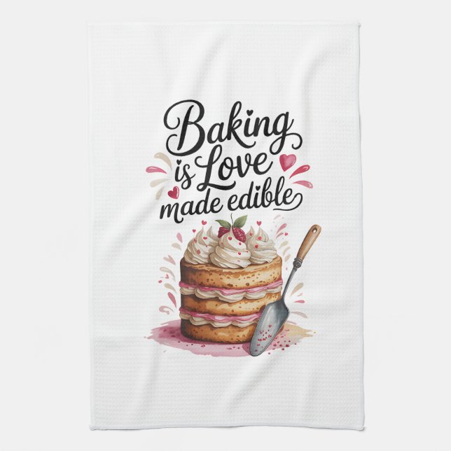 Kitchen Towels-Funny Quote Kitchen Towel (Vertical)