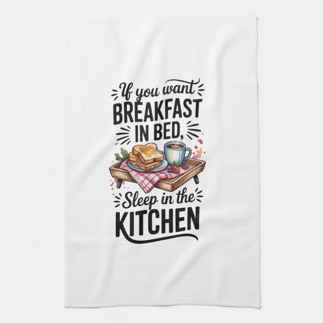 Kitchen Towels-Funny Quote Kitchen Towel (Vertical)