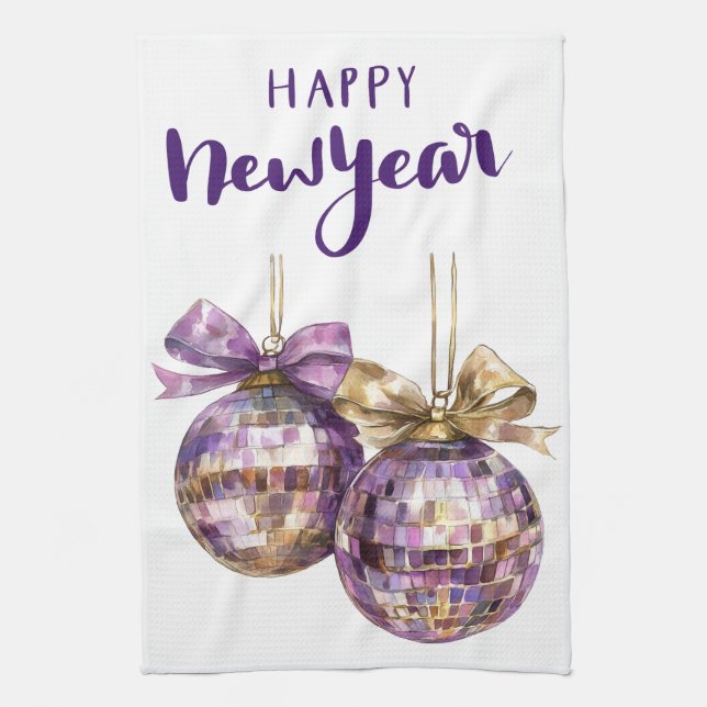 Kitchen Towels-Happy New Year Kitchen Towels (Vertical)