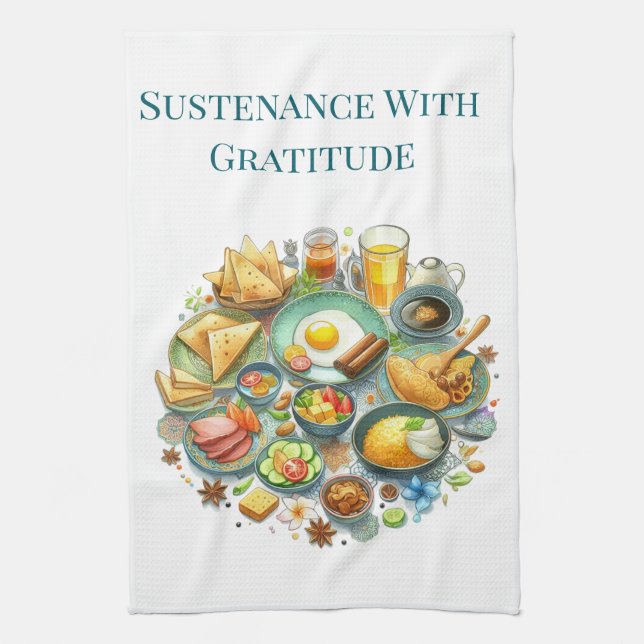 Kitchen Towels-Islamic Themed Kitchen Towels (Vertical)