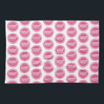 Kitchen Towels Personalised Merry & Bright<br><div class="desc">Add a festive touch to your kitchen with the best Christmas kitchen towels! These cute and decorative towels feature "Merry and Bright" in white over a vibrant pink background. Perfect for the holidays and Pinkmas, use the template fields to personalise them with your text. Ideal for bulk purchases, these unique...</div>
