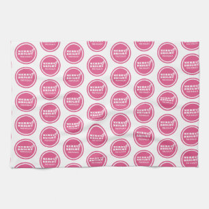 Kitchen Towels Personalised Merry & Bright
