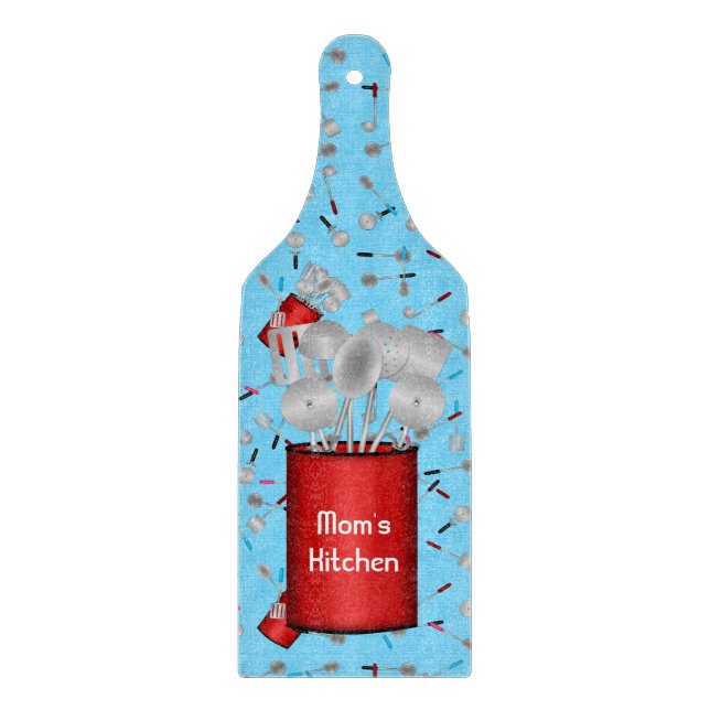 Kitchen Utensils,Blue-CUTTING BOARD PADDLE (Front)