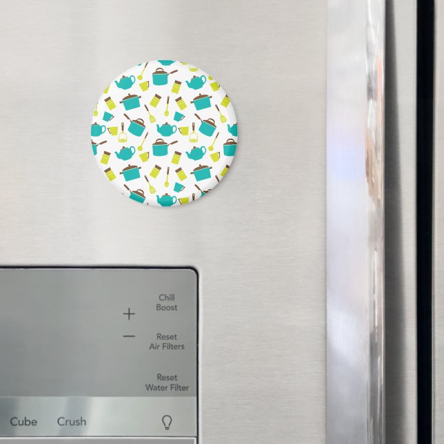 Kitchen Utensils, Cookware, Cutlery, Kitchenware Magnet (In Situ (Fridge))