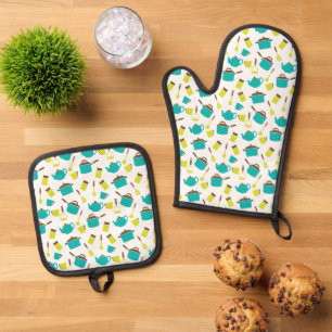 Kitchen Utensils, Cookware, Cutlery, Kitchenware Oven Mitt & Pot Holder Set