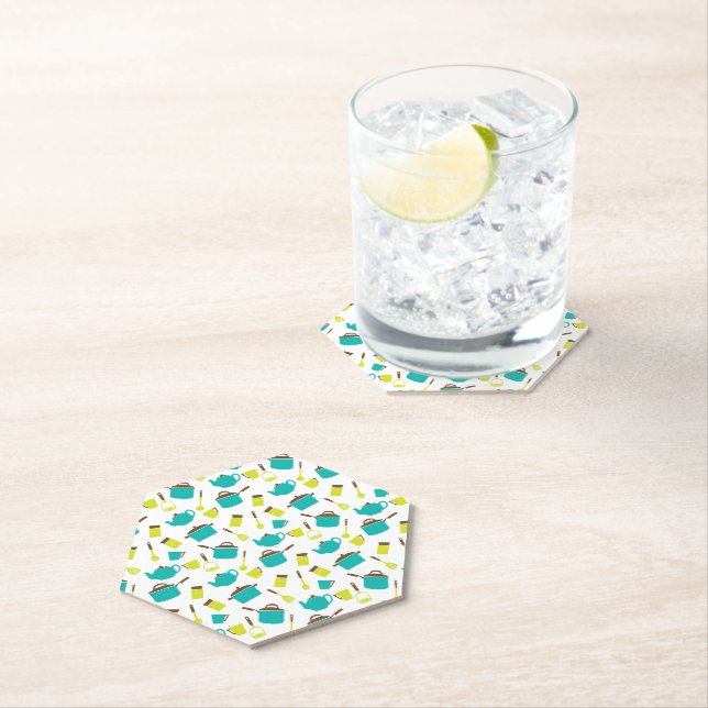 Kitchen Utensils, Cookware, Cutlery, Kitchenware Paper Coaster (Insitu)
