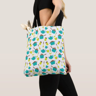 Kitchen Utensils, Cookware, Cutlery, Kitchenware Tote Bag