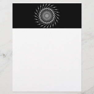 Kitchen utensils marketing flier letterhead