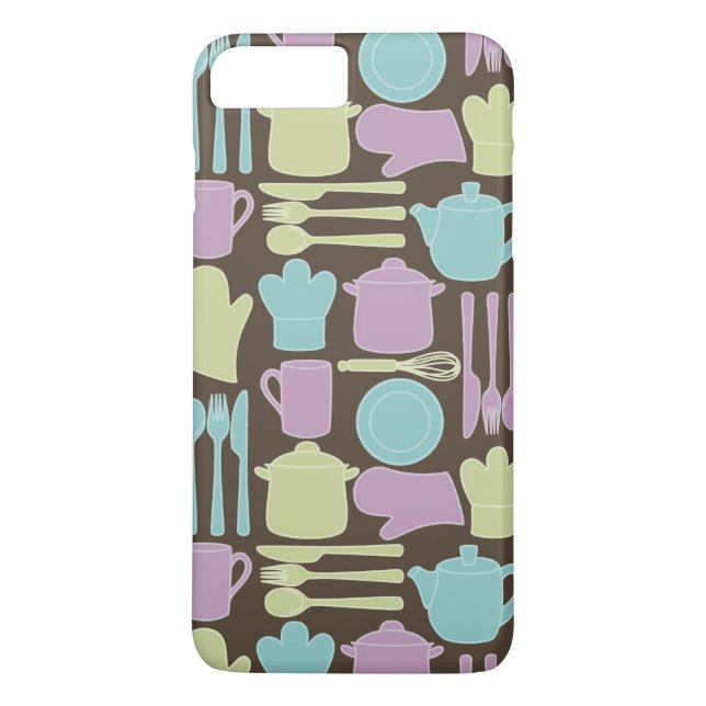 Kitchen Utensils Pattern 2 Case-Mate iPhone Case (Back)