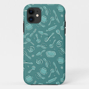 Kitchen Utensils Pattern Case-Mate iPhone Case