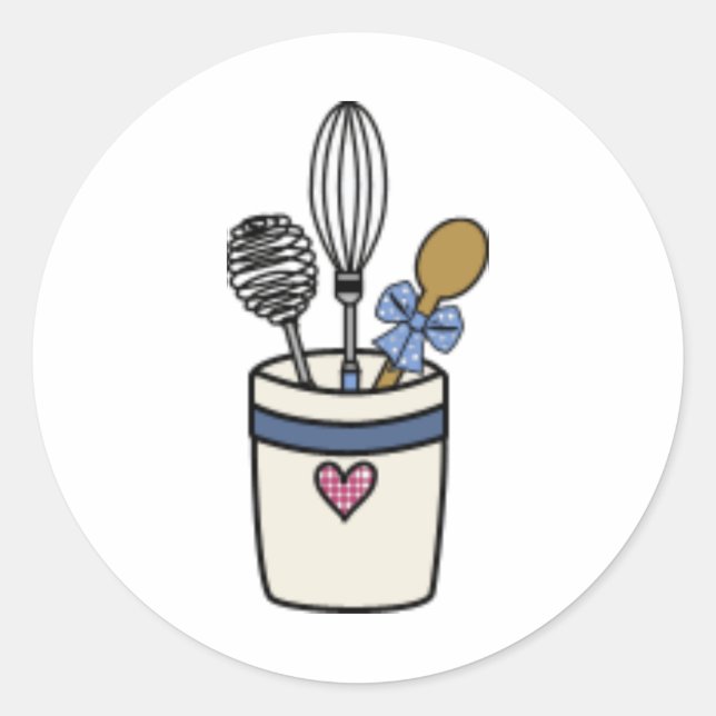 Kitchen Utensils Sticker (Front)