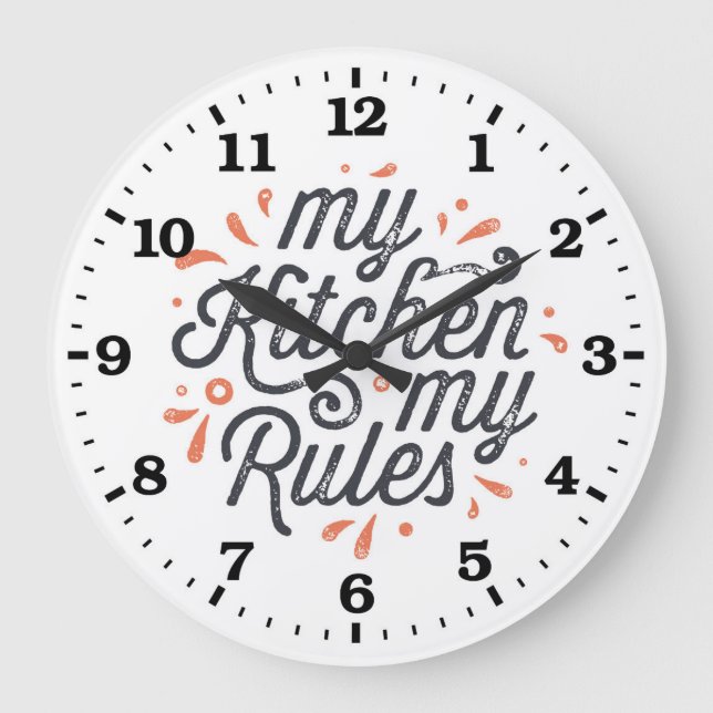 Kitchen Wall Clock (Front)