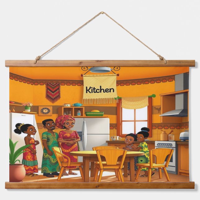 KITCHEN Wall Tapestry (Front)