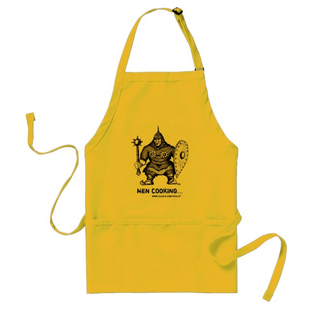 Kitchen warrior funny apron (Front)