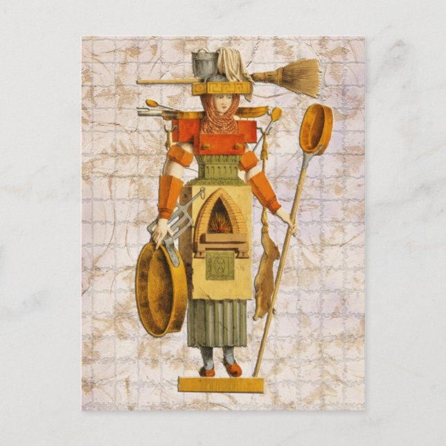 Kitchen Wear Postcard (Front)