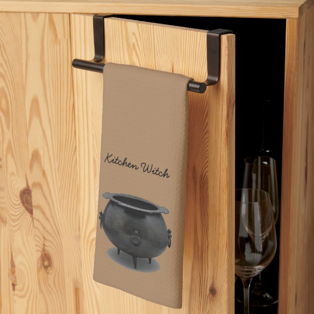 Kitchen Witch Hand Towel (Thirds Fold)