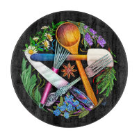 Kitchen Witch Herbal Pentacle Pentagram 