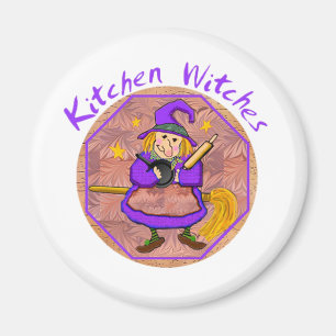 Kitchen Witch Magnets