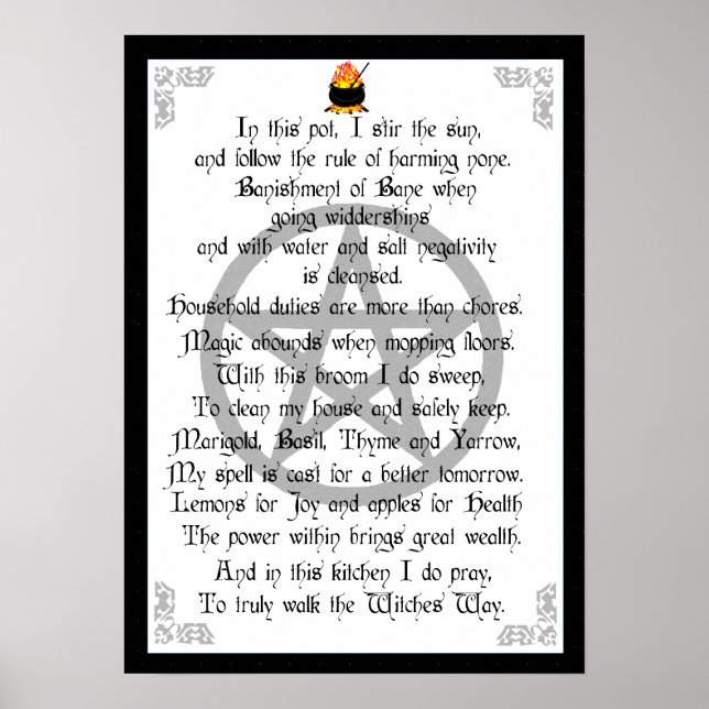 Kitchen Witch Poster (Front)