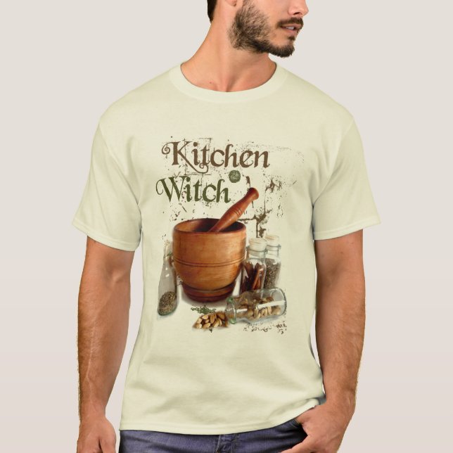 Kitchen Witch T-Shirt (Front)