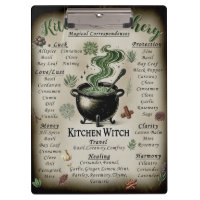 Kitchen Witchery Magical Herbs Correspondences 