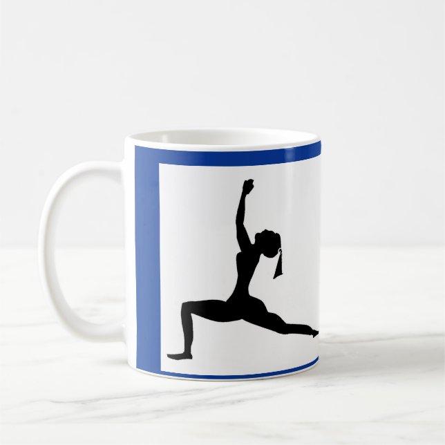 Kitchen Yoga Coffee Mug (Left)