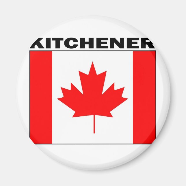 Kitchener, Ontario Magnet (Front)