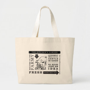 Kitchen's Garden Jumbo Tote