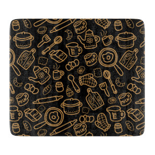 Kitchenware Black Brown  Cutting Board