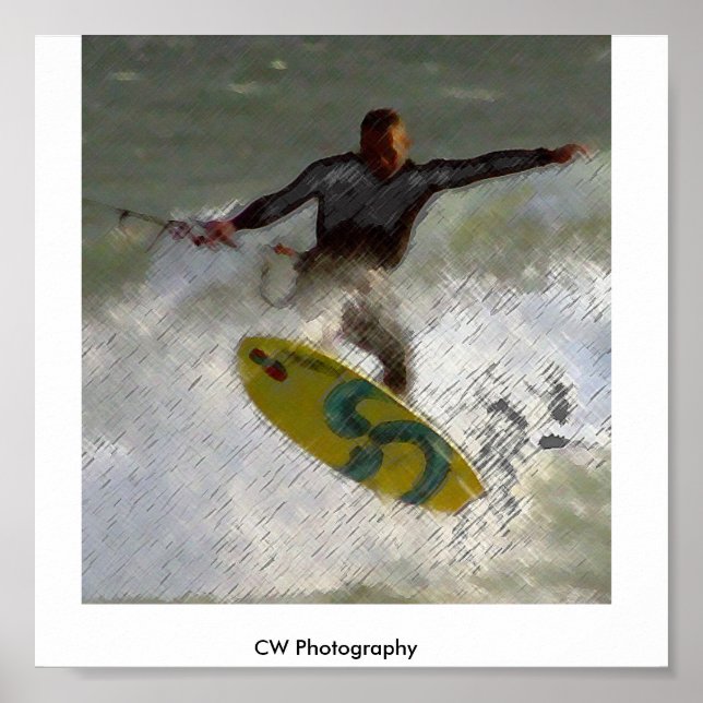 Kite Boarder Poster (Front)