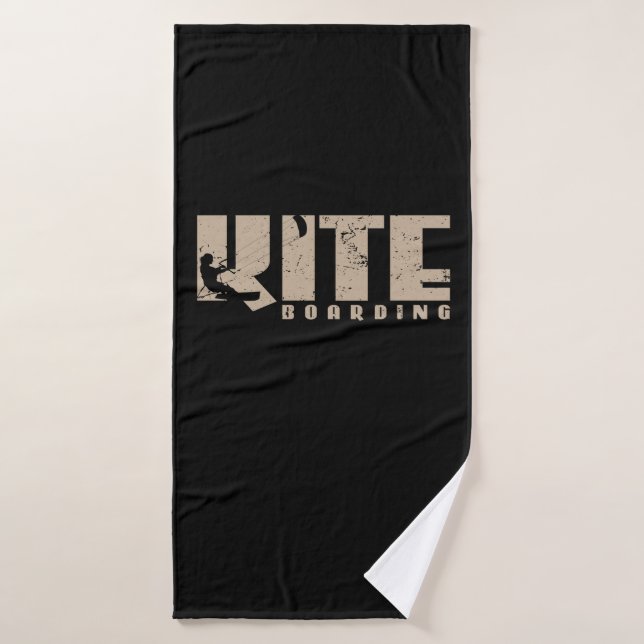 kite boarding bath towel (Bath Towel)