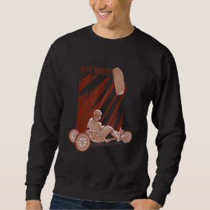 Kite Buggy Surfing Kitesailking Kite Buggy Sweatshirt