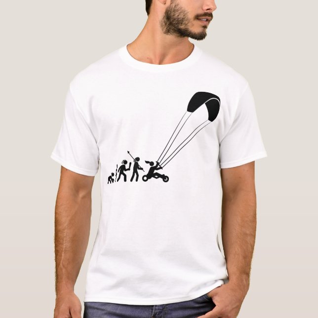 Kite Buggying T-Shirt (Front)