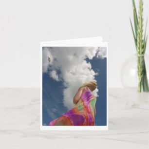 Kite Flying Card