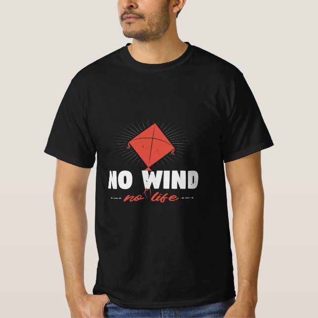 Kite Flying Hobby Kites Flyer Gift T-Shirt (Front)