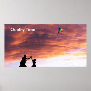 Kite flying image for poster