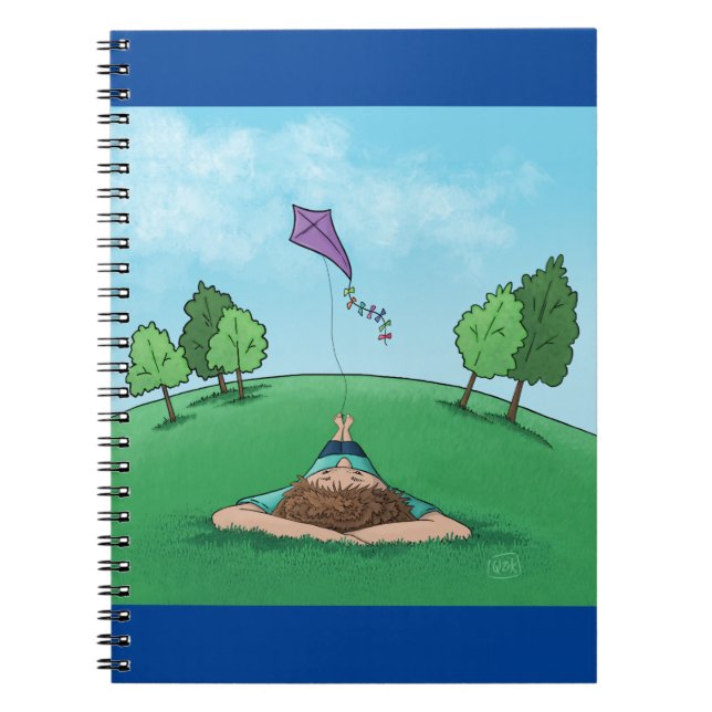 Kite Flying Notebook (Front)
