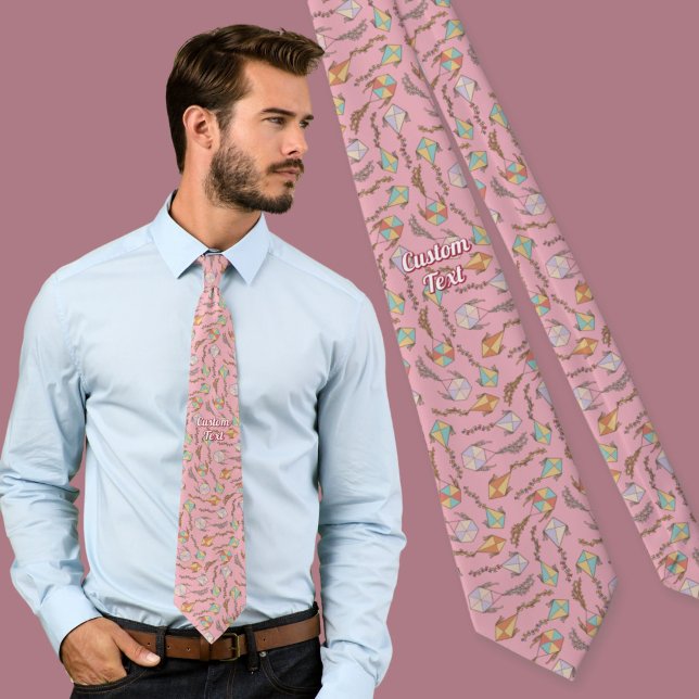 Kite Icons Pattern Tie (Creator Uploaded)