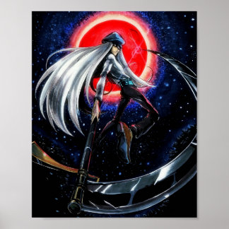 Kite In Night Poster