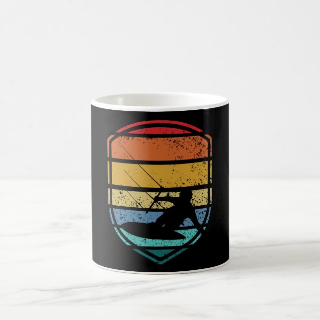 Kite Surf Kitesurfing Kitesurf Retro Vintage Coffee Mug (Center)