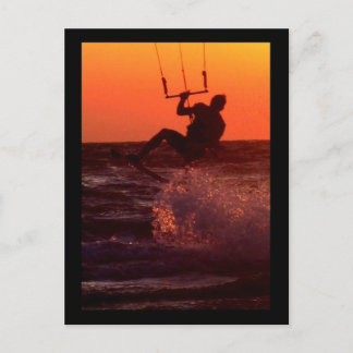 Kite Surfer Postcard