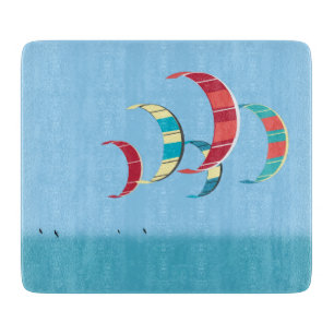 Kite Surfing Cutting Board
