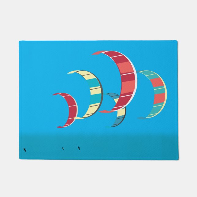Kite Surfing  Doormat (Front)