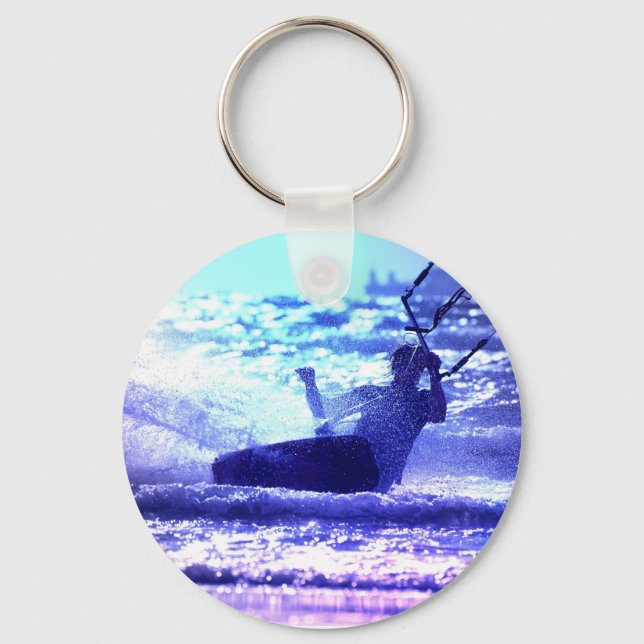 Kite Surfing Keychain (Front)